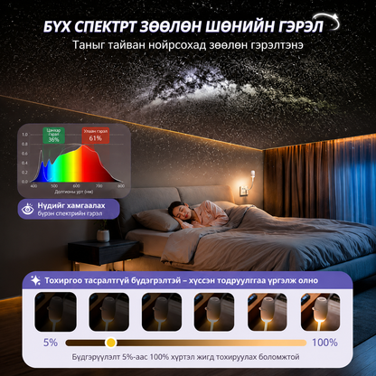 Одтой Тэнгэр Таазны LED Чимэглэл